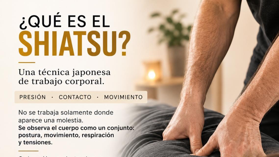 Sesión de Shiatsu